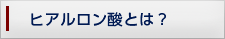 ヒアルロン酸とは？